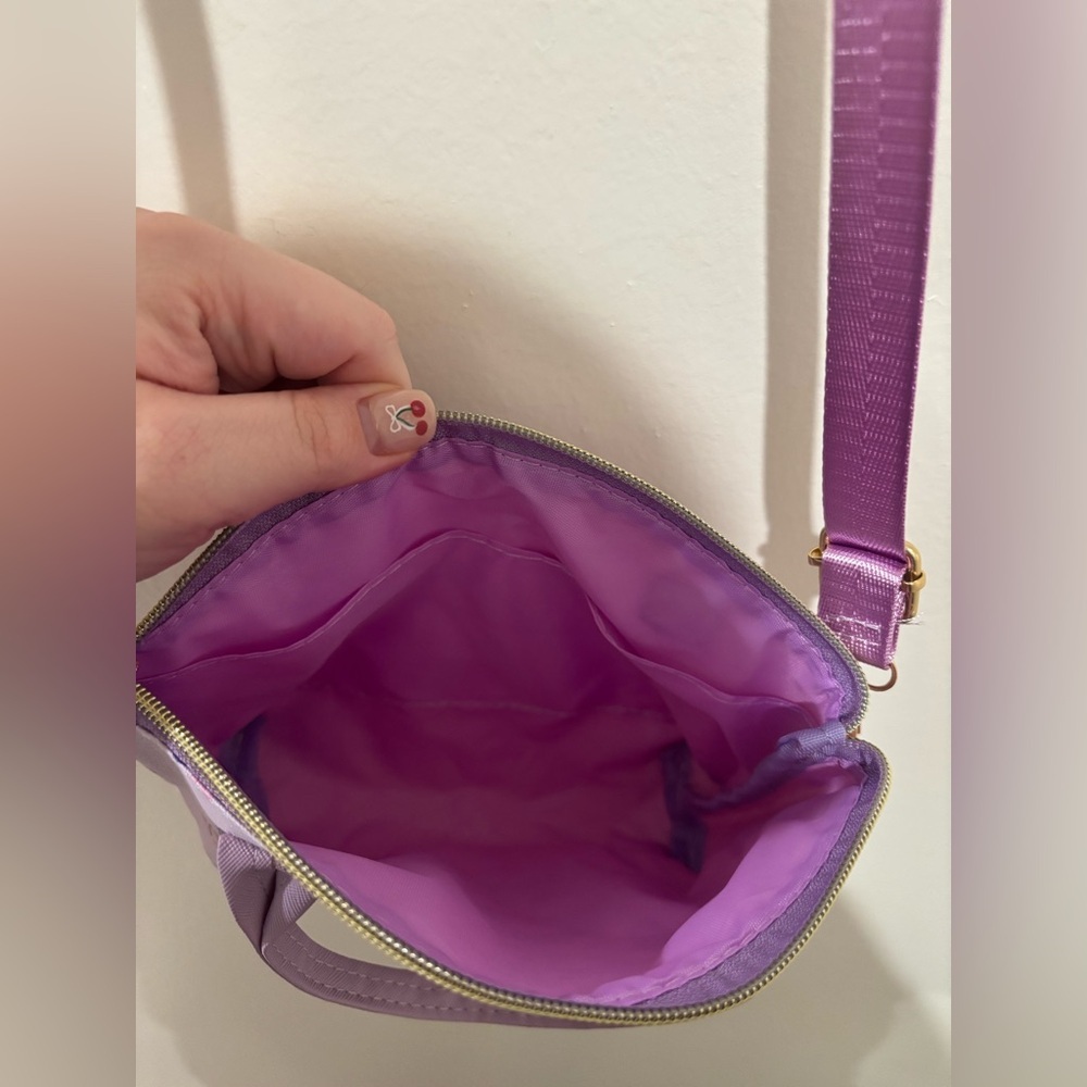 Kuromi Lavender Crossbody Bag - Women's Shoulder Purse - Picture 5 of 11